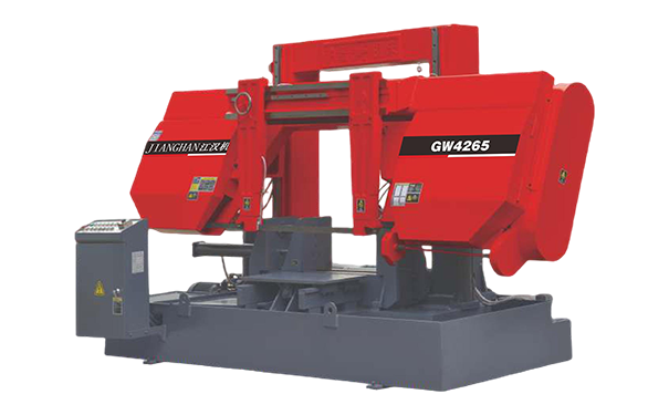德庆GW4265双柱龙门卧式带锯床