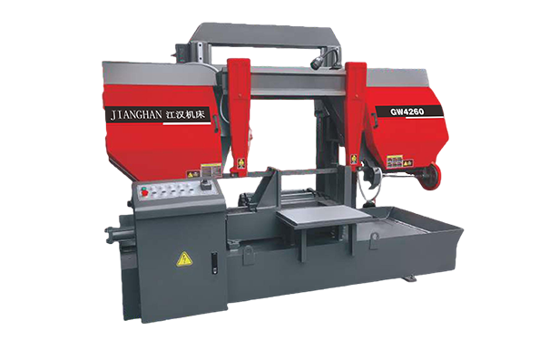 德庆GW4260双柱龙门卧式带锯床