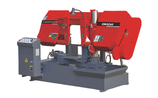 德庆GW4240双柱卧式带锯床